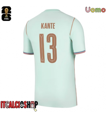 Francia Kante #13 Seconda Maglia Mondiali 2026 Manica Corta